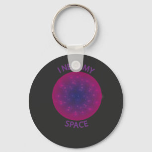 Ik heb mijn Space Button sleutelring nodig Sleutelhanger