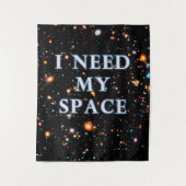 Ik heb mijn Space Medium nodig Wandkleed (Voorkant)