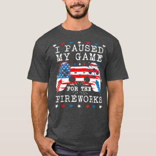 Ik heb mijn spel op 4 juli onderbroken voor het vu t-shirt