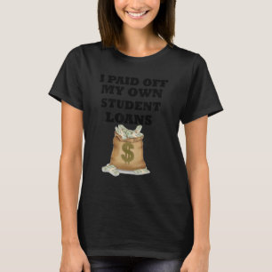 ik heb mijn studentenkredieten betaald tijdens de t-shirt