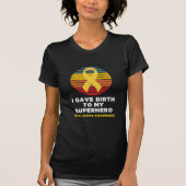 Ik heb mijn superheld geboren - Spina Bifida T-shirt (Voorkant)