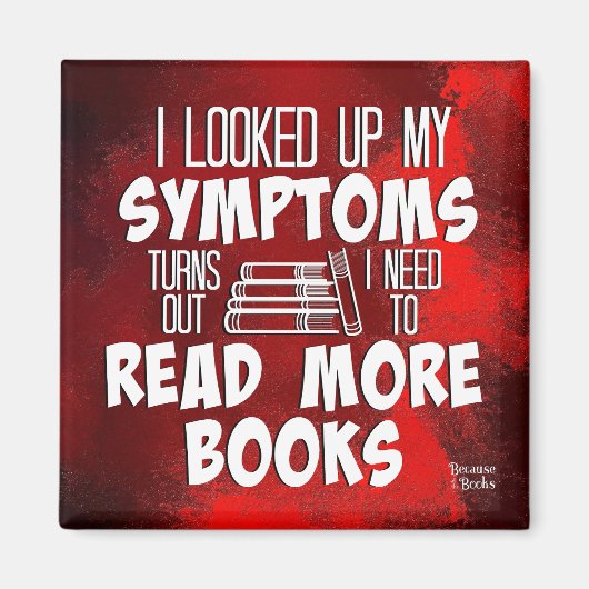 Ik heb mijn symptomen bekeken die ik meer moet lez magneet (Voorkant)