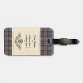 Ik heb mijn tas verlaten in Schotland Bagagelabel (Achterkant horizontaal)