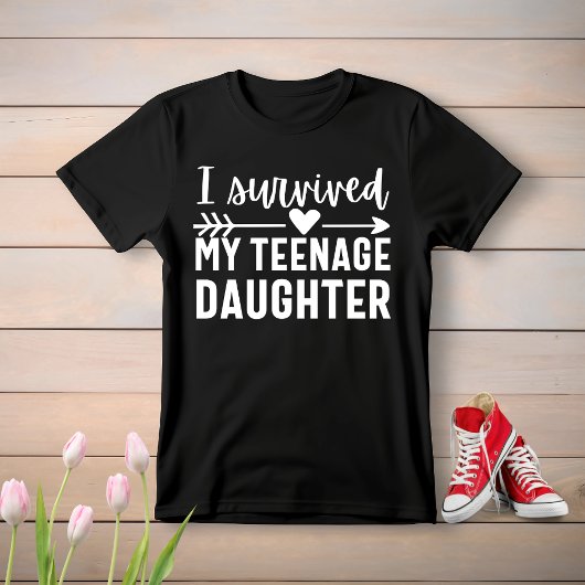 Ik heb mijn Teenage Daughter overleefd T-shirt