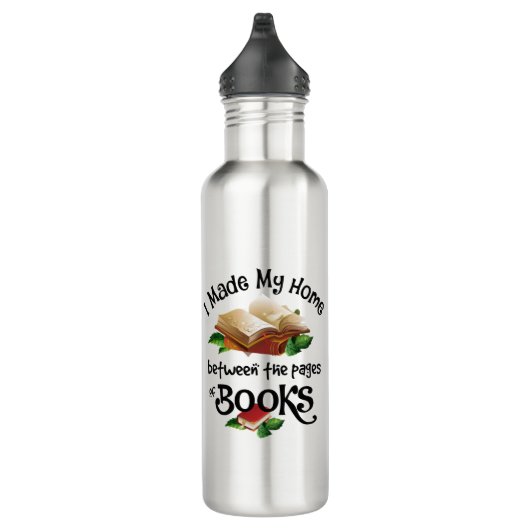 Ik heb mijn thuis gemaakt tussen de pagina's van b waterfles (Rechts)