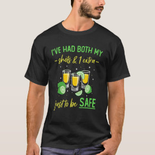Ik heb mijn twee schoenen en een booster Mannen ge T-shirt
