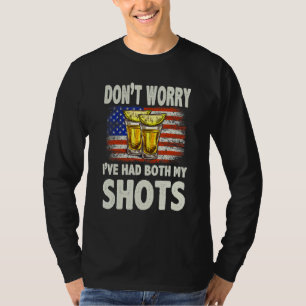 Ik heb mijn twee schoenen gemengd in Amerika. T-shirt