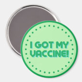 Ik heb mijn vaccin. magneet (Voorkant / Achterkant)