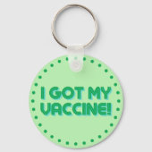 Ik heb mijn vaccin. sleutelhanger (Voorkant)