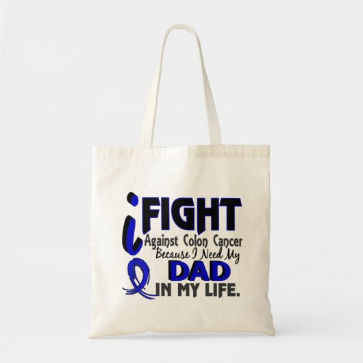 Ik heb mijn vader Colon Cancer nodig Tote Bag (Voorkant)