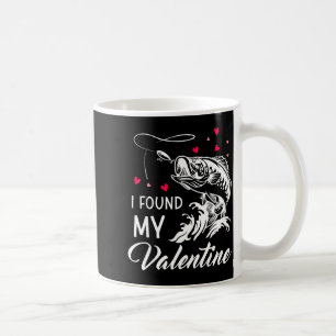 Ik heb mijn Valentijn komische vissen Valentijnsda Koffiemok