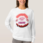 Ik heb mijn valentijnen t-shirt (Voorkant)