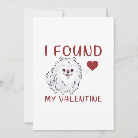 Ik heb mijn Valentijnsdag Pomeranian minnaar gesch Feestdagenkaart (Voorkant)