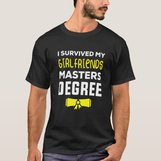 Ik heb mijn Vriendinnen Master diploma overleefd T-shirt (Voorkant)