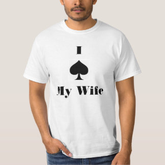 Ik heb mijn vrouw bespioneerd t-shirt