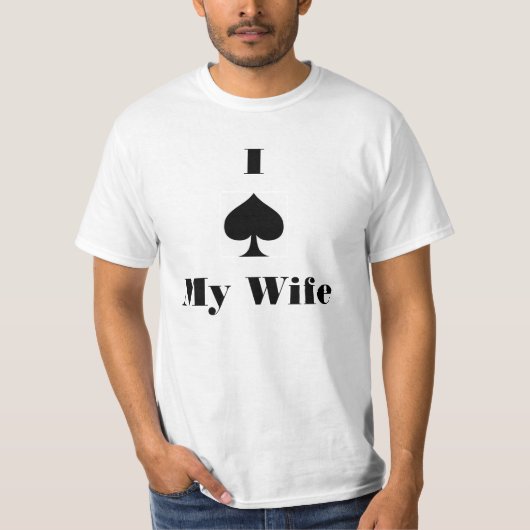 Ik heb mijn vrouw bespioneerd t-shirt (Voorkant)
