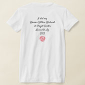 Ik heb mijn vrouw binnen Weekend Flaget Center 202 T-shirt (Laag Achter)