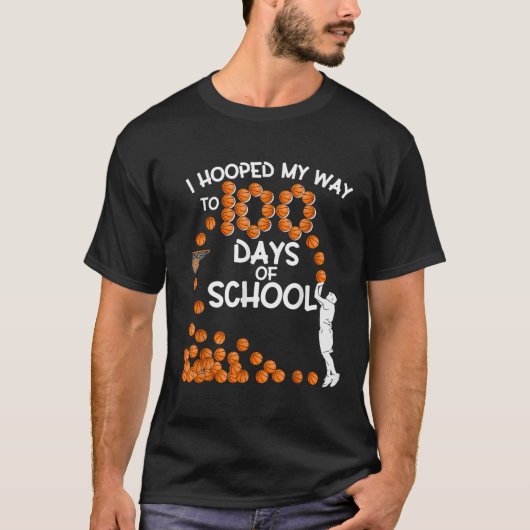 Ik heb mijn weg naar 100 dagen schoolbal P T-shirt (Voorkant)