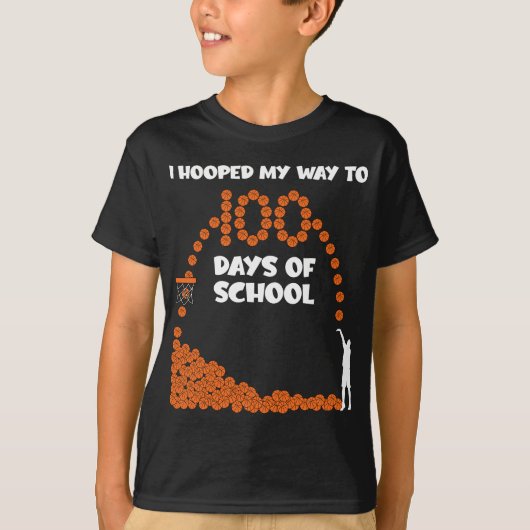 Ik heb mijn weg naar 100 dagen schoolbal P T-shirt (Voorkant)