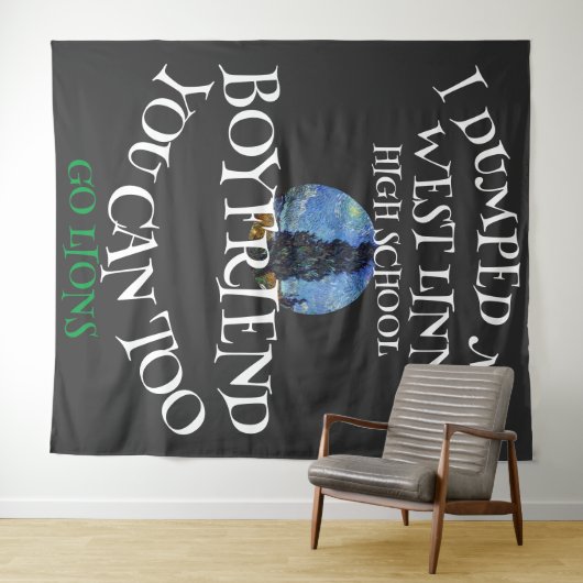 IK HEB MIJN WEST LINN HIGH SCHOOL VRIEND GEDUMPT WANDKLEED (In Situ (horizontaal))