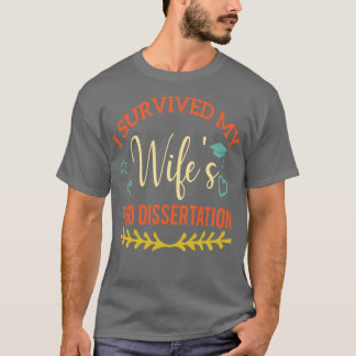 Ik heb mijn WiFi Dissertation Funny PhD Afstudeerd T-shirt