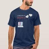 Ik heb mijn zigeuner gedownload - Valentijn Love M T-shirt (Voorkant)