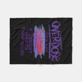 Ik heb mijn zus meegenomen, het hoeft niet de jouw fleece deken (Voorkant (Horizontaal))