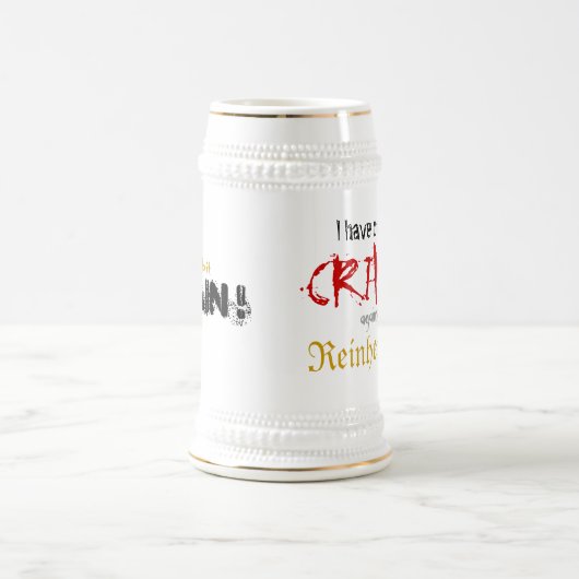 Ik heb misdaden gepleegd tegen de Reinheitsgebot Bierpul (Center)