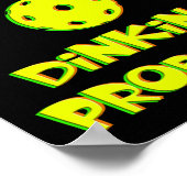 Ik heb misschien een dinkend probleem - grappig Pi Poster (Hoek)