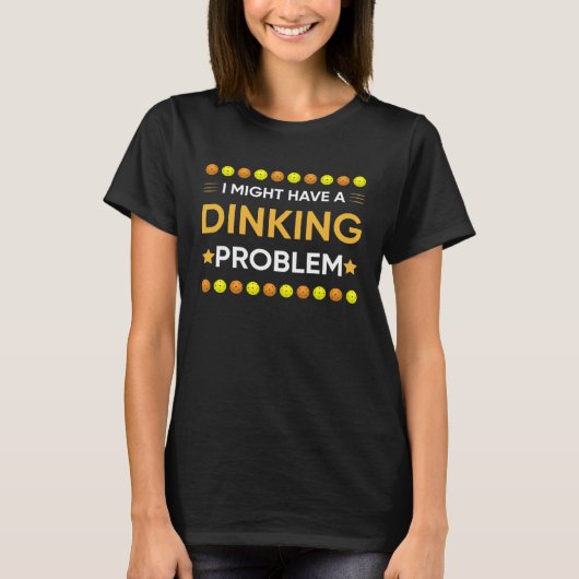 Ik heb misschien een drankprobleem Bowler Bowling T-shirt (Voorkant)