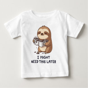 Ik heb misschien later koffie nodig - Lui slothumo