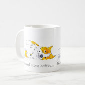 Ik heb misschien meer koffie-Corgi-Mok nodig Koffiemok (Voorkant links)