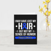 Ik heb misschien mijn haar verloren, maar niet mij kaart (Gele Bloem)