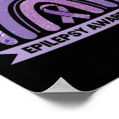 Ik heb misschien wel een Paarse regenboog met een  Poster (Hoek)