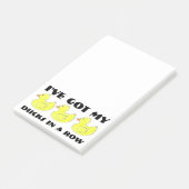 Ik heb m'n eenden in een roeblaadje. post-it® notes (Schuin)
