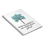 Ik heb m'n familieboom geschoren. notitieboek (Rechterzijde)