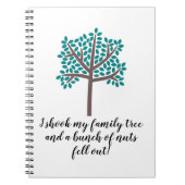 Ik heb m'n familieboom geschoren. notitieboek (Voorkant)