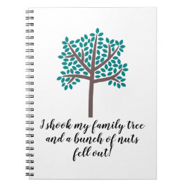 Ik heb m'n familieboom geschoren. notitieboek