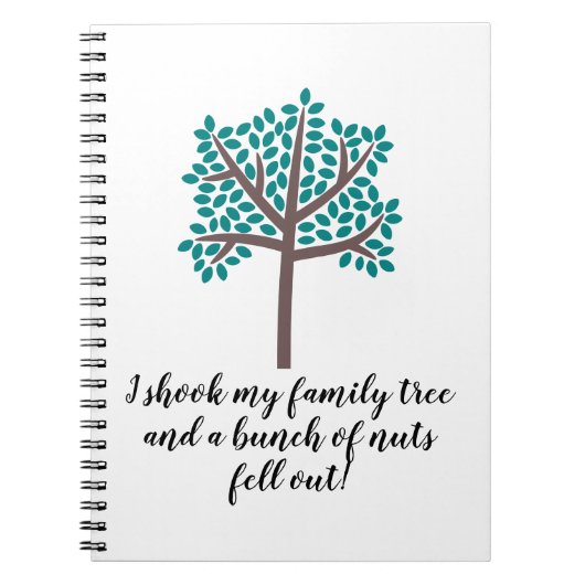 Ik heb m'n familieboom geschoren. notitieboek (Voorkant)