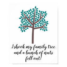 Ik heb m'n familieboom geschoren.