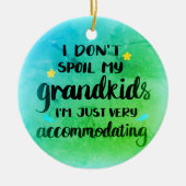 Ik heb m'n kleinkinderen niet gespuugd... ik ben g keramisch ornament (Voorkant)