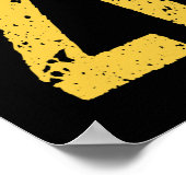 Ik heb munitie nodig, geen lift, Volodymyr Zelensk Poster (Hoek)