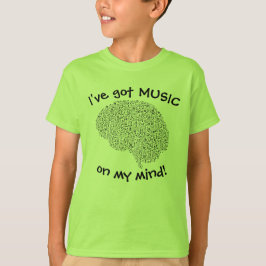 Ik heb muziek op mijn Kinderen T-shirt