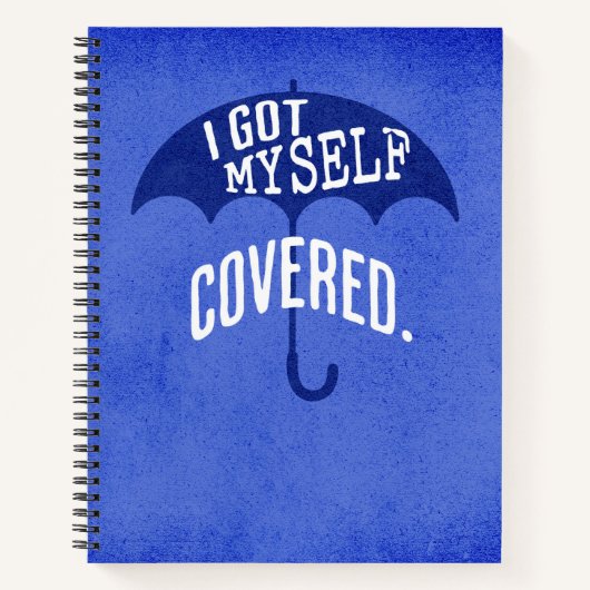 Ik heb MYSELF bedekt met Notitieboek voor journali (Voorkant)