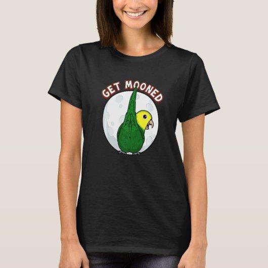 Ik heb 'n parrot onderfluffies. t-shirt (Voorkant)