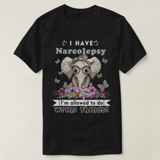 Ik heb Narcolepsy Bewustheid T-shirt (Design voorkant)