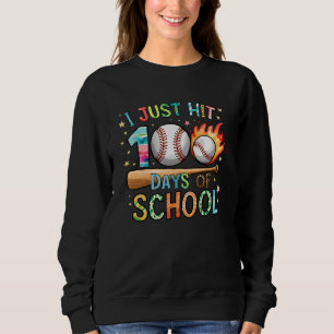 Ik heb net 100 dagen schoolhonkbal 100e dag geslag trui