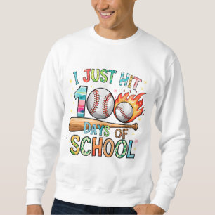 Ik heb net 100 dagen schoolhonkbal 100e dag geslag trui