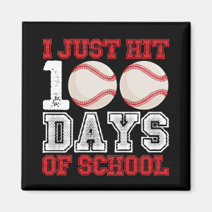 Ik Heb Net 100 Dagen Schoolhonkbal Gehaald Magneet