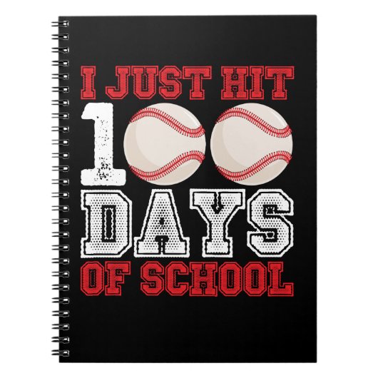 Ik Heb Net 100 Dagen Schoolhonkbal Gevierd Notitieboek (Voorkant)